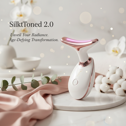 SilkToned™ 2.0 -Masajeador Facial para el Cuello